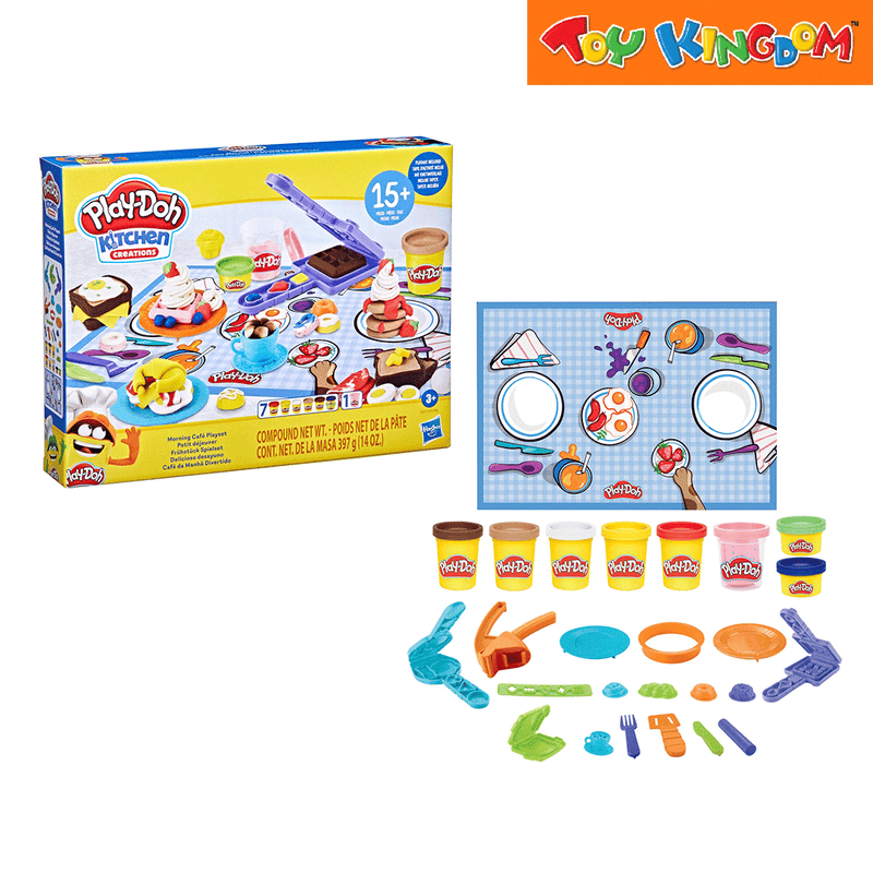 Play-Doh Kitchen Creations Morning Cafe Playset