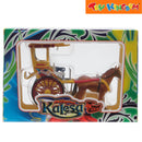 PhilCraft Philippine Kalesa Yellow 6 inch Die-cast Vehicle