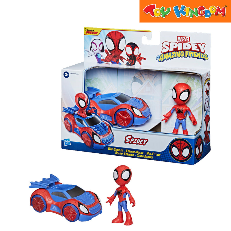 Disney Jr. Marvel Spidey and His Amazing Friends Spidey Web Crawler Playset