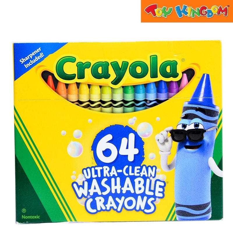 Crayola 64 Ultra-Clean Washable Crayons
