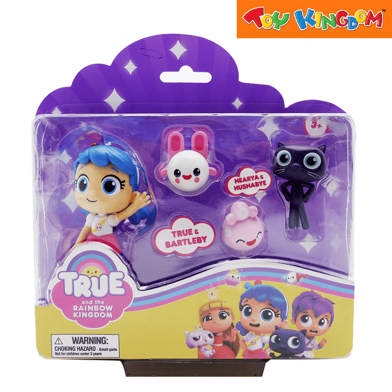 True and The Rainbow Kingdom True and Bartleby with Hearya and Hushabye Playset