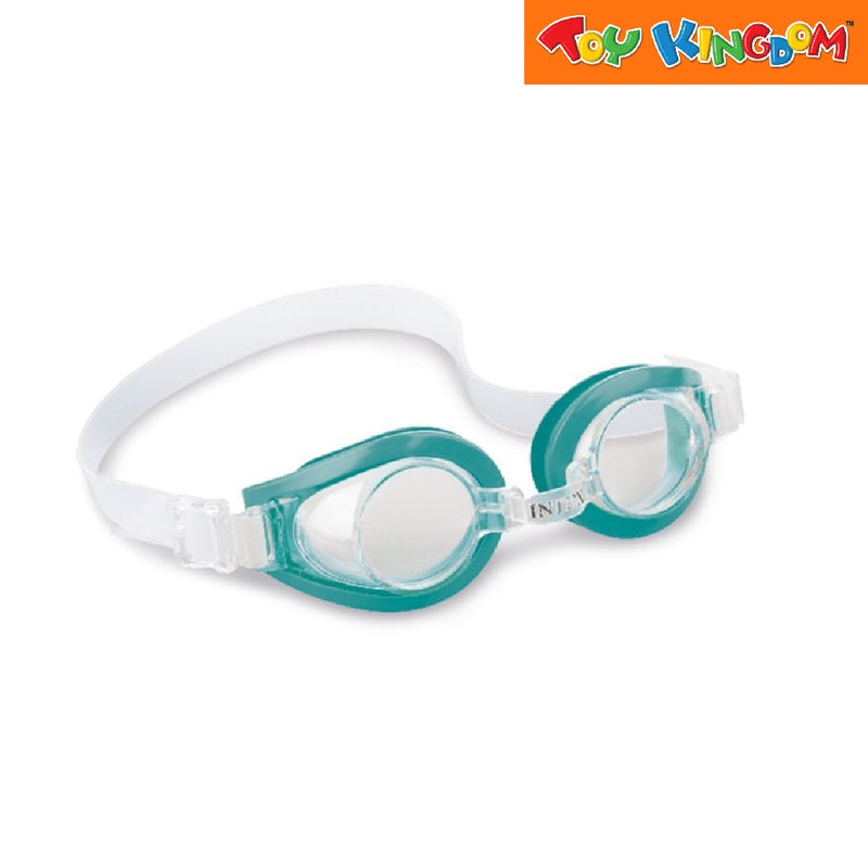 Intex Aquaflow Play Blue Green Clear Goggles