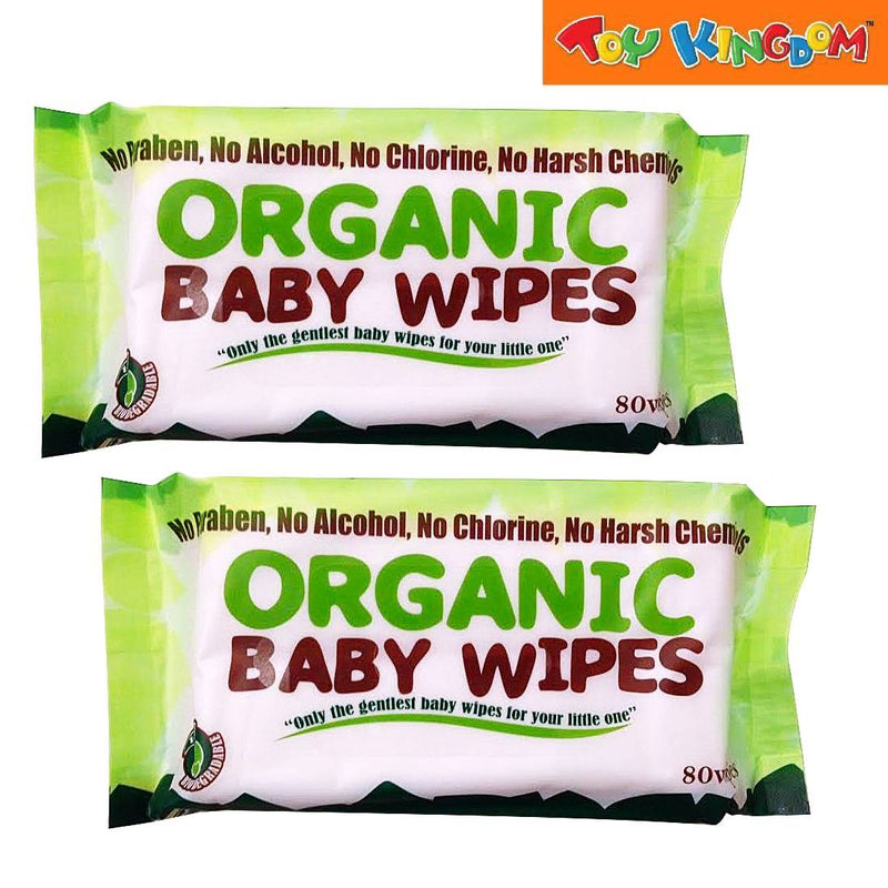 Organic Baby Wipes 80 sheets