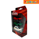 Majorette Street Cars Red, Green and White 3 Pack Die-cast Vehicle