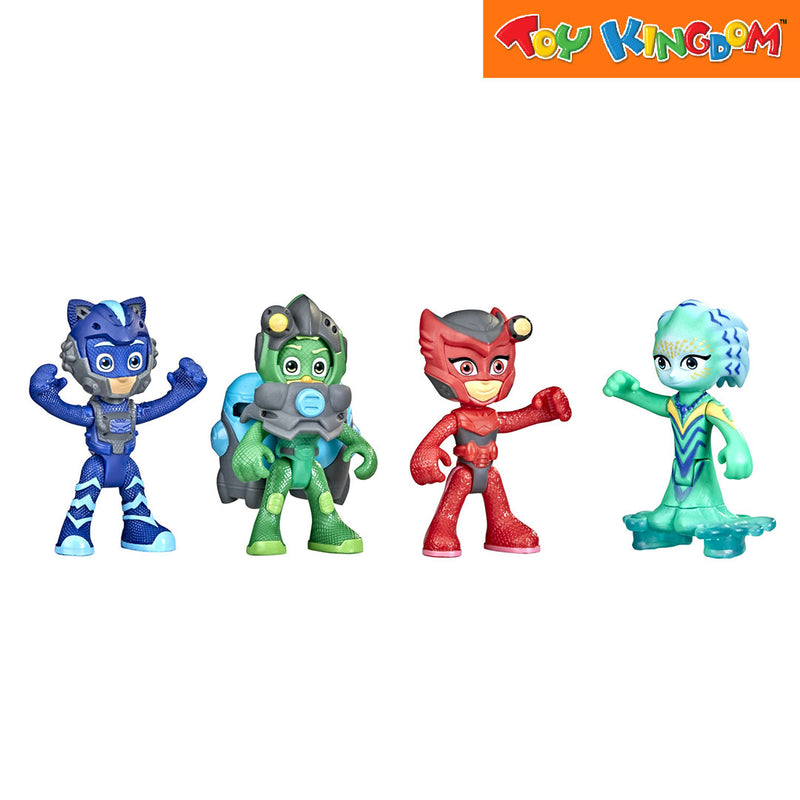 PJ Masks 4 Pack Underwater Heroes Dive Time Mission