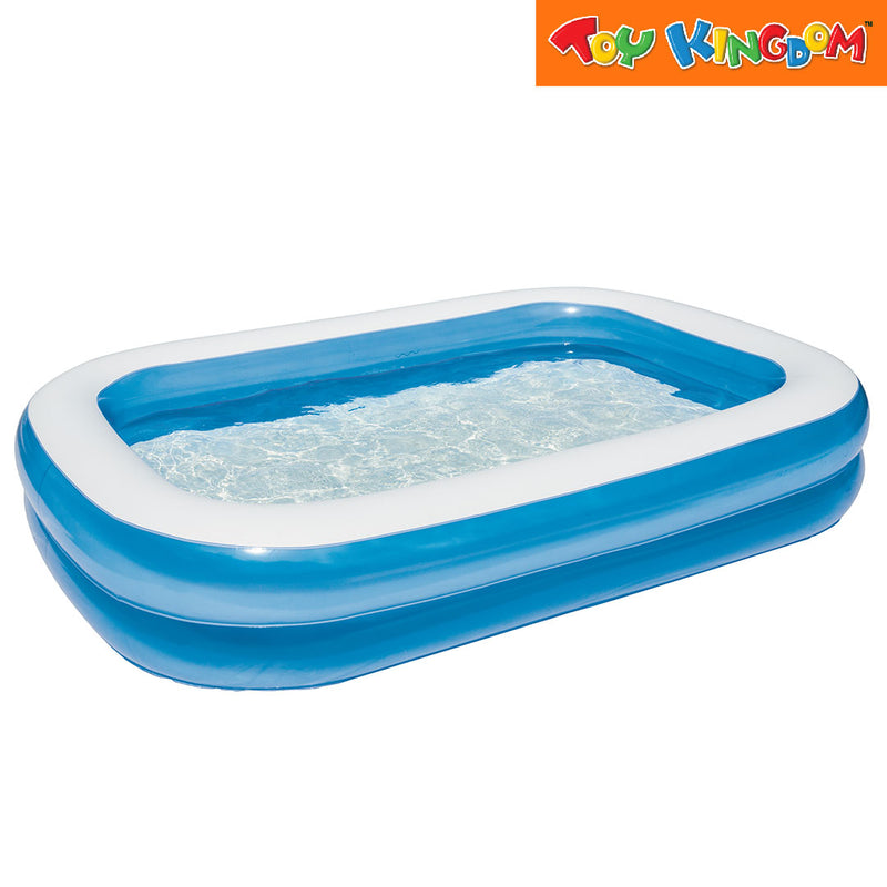 Bestway Blue 2.62m x 1.75m x 51cm Rectangular Swimming Pool