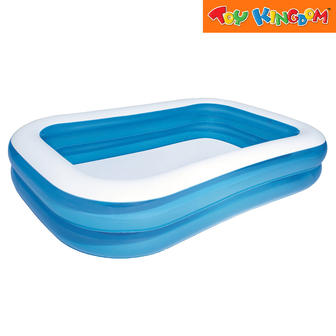 Bestway Family Rectangular Inflatable Swimming Pool 8'7" x 69" x 20 ...