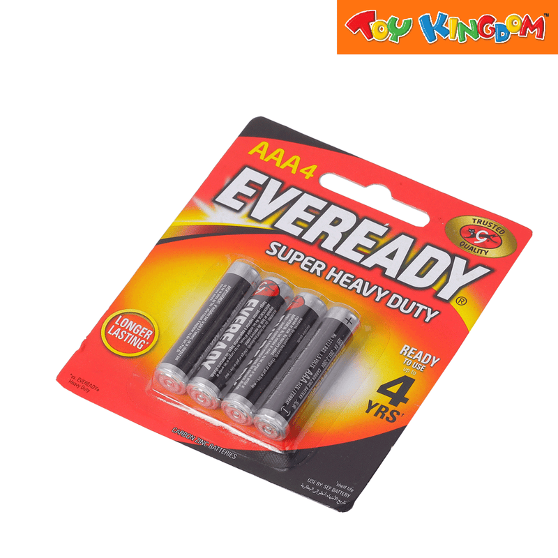 Eveready Super Heavy Duty AAA4 Battery