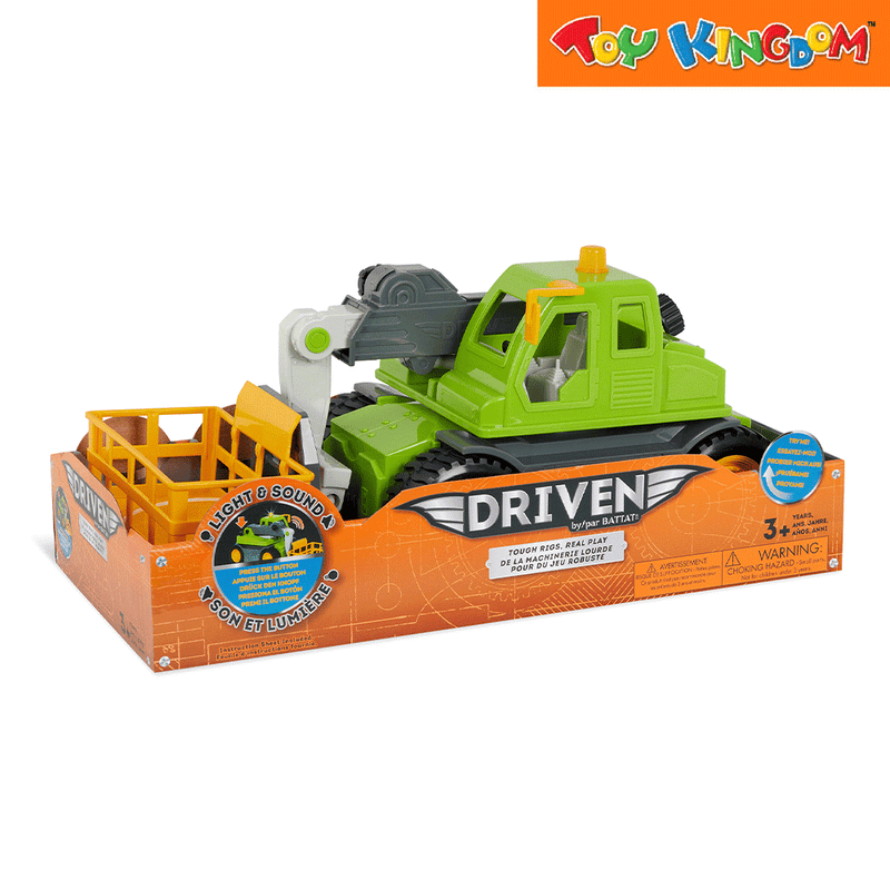 Driven By Battat Telehandler Vehicle – Toy Kingdom