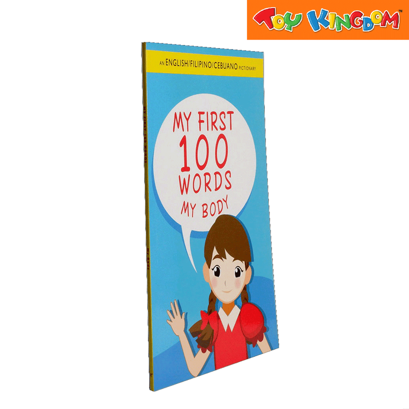 My First 100 Words My Body (English/Filipino/Ilokano) Pictionary