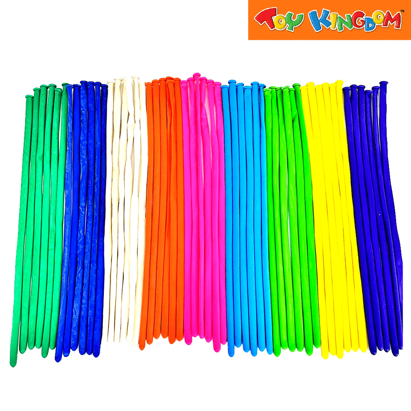 Assorted 10 pcs Long Balloons