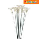12 pcs Short Balloon Cap and Stick