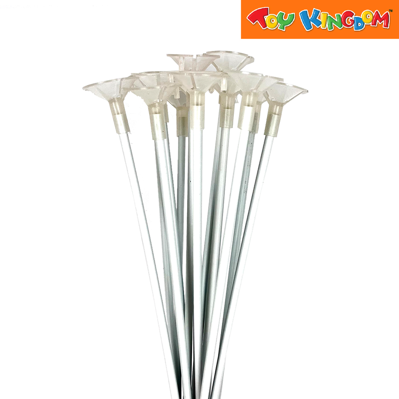 12 pcs Short Balloon Cap and Stick