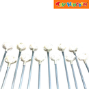 10 pcs Long Balloon Cap and Stick