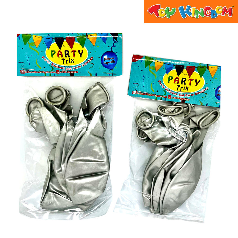 5 pcs Chrome Latex Balloons