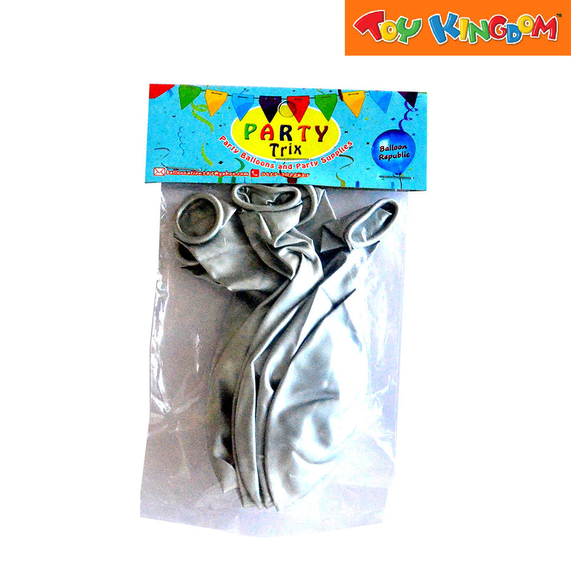 5 pcs Chrome Latex Balloons