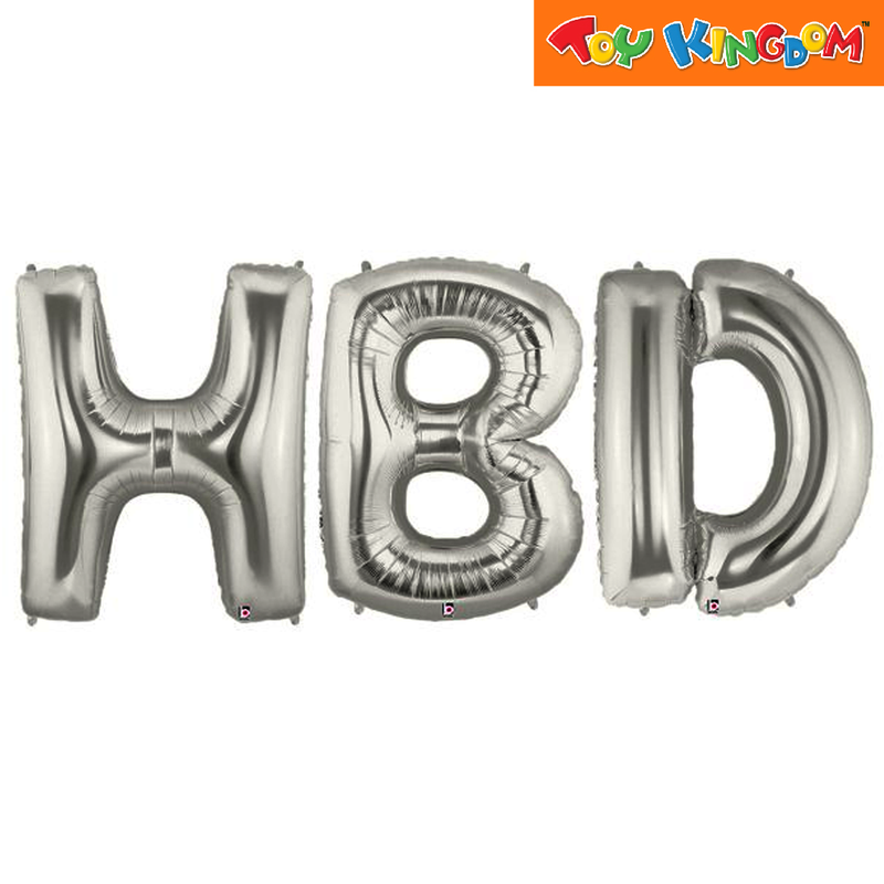 Letter HBD Foil Balloon
