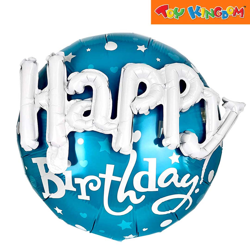 Pop-Up Happy Birthday Foil Balloon