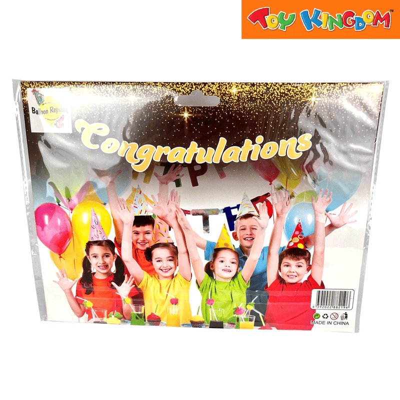 Congratulations Cut Out Banner