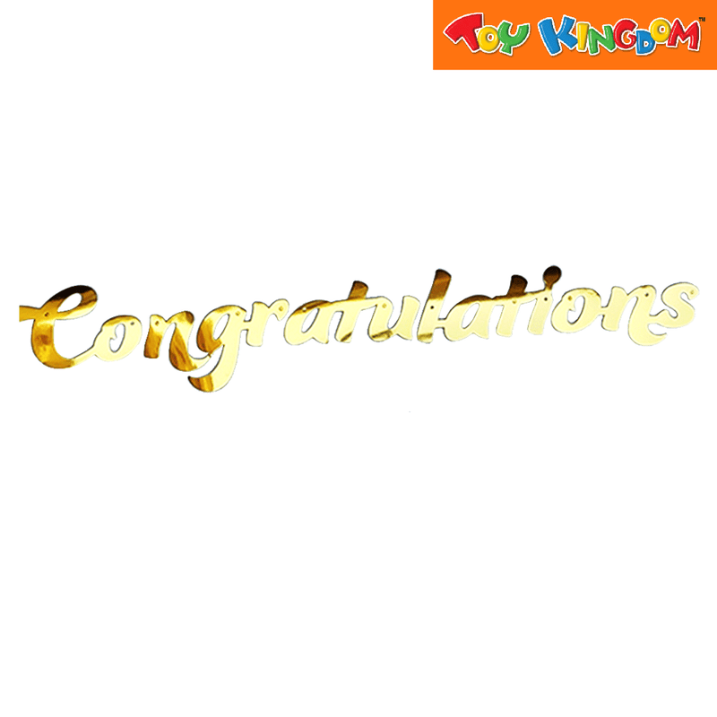 Congratulations Cut Out Banner