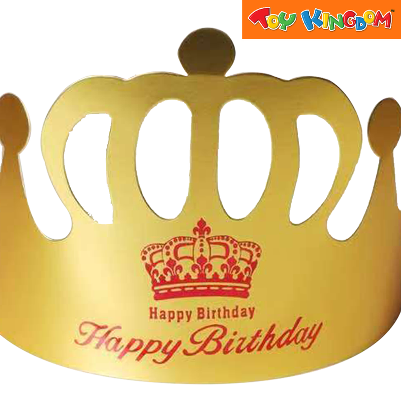 Happy Birthday Crown Party Hat Toy Kingdom