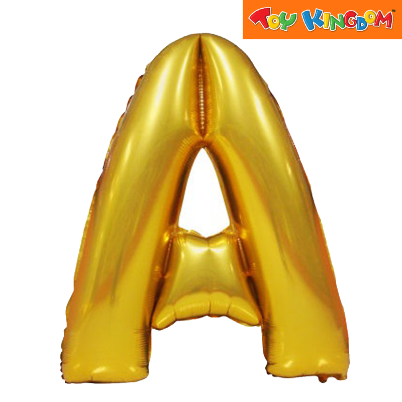 Gold Letter A Foil Balloon