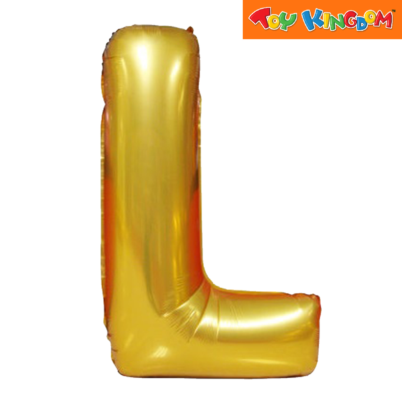 Gold Letter L Foil Balloon