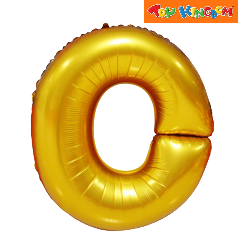 Gold Letter O Foil Balloon