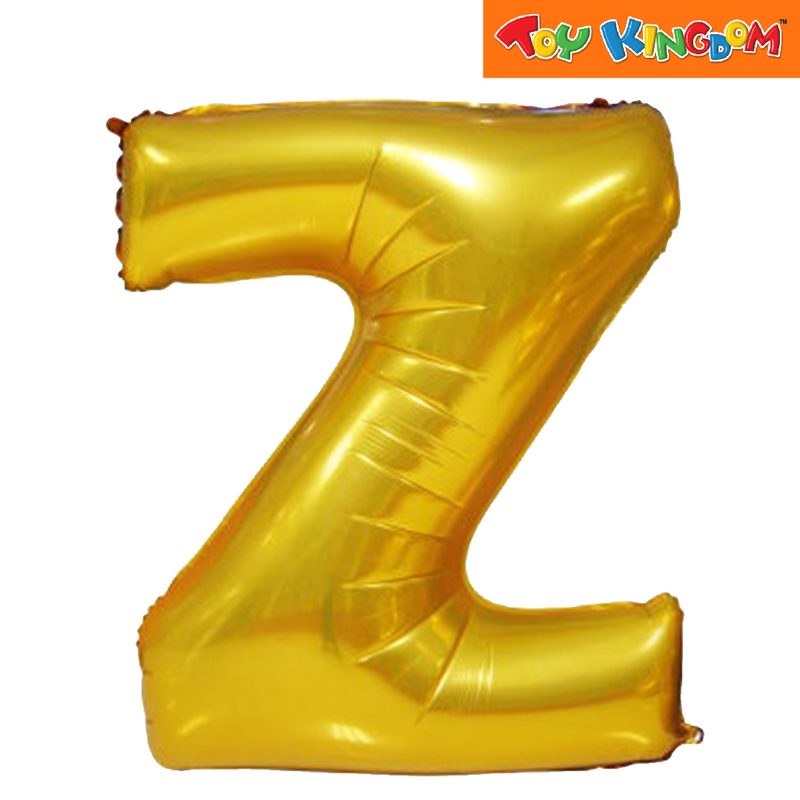 Gold Letter Z Foil Balloon