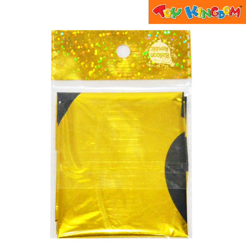 Gold Character "at" Foil Balloon