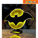 DC Comics Batman Led Wall Light with Pedestal for Table Standing