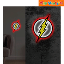 DC Comics The Flash Led Wall Light with Pedestal for Table Standing