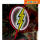 DC Comics The Flash Led Wall Light with Pedestal for Table Standing