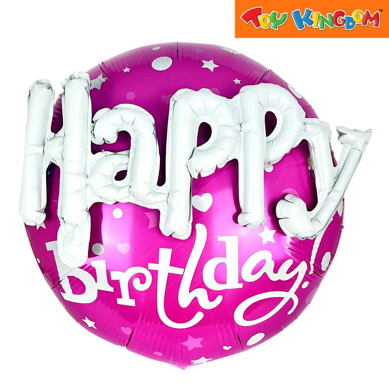 Pop-Up Happy Birthday Foil Balloon