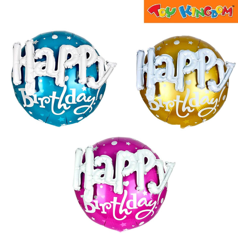 Pop-Up Happy Birthday Foil Balloon