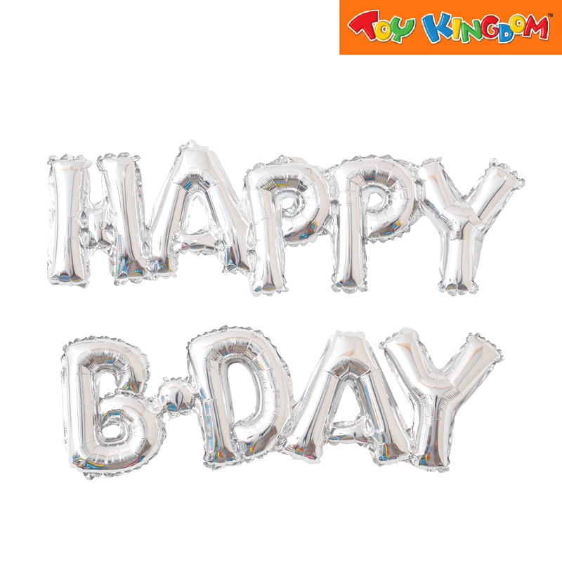 Happy B-Day Foil Balloon Set