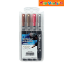 Artline Supreme 4 pcs Metallic Marker