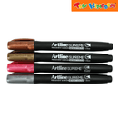 Artline Supreme 4 pcs Metallic Marker