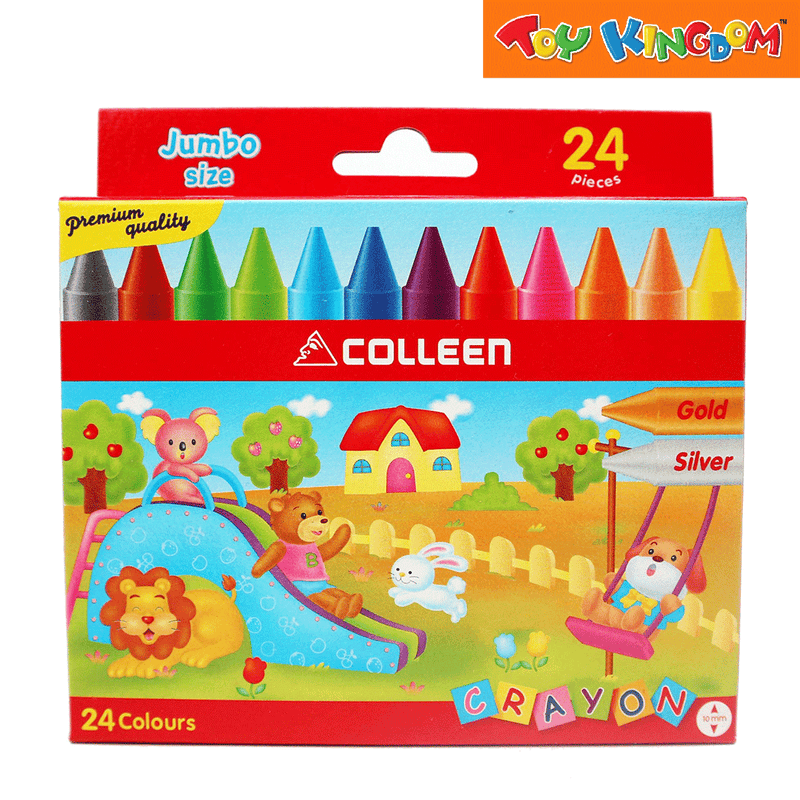 Colleen 24 Colors Jumbo Crayon