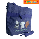 We Bare Bears Denim 3-Way Tote Bag