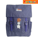 We Bare Bears Denim Backpack