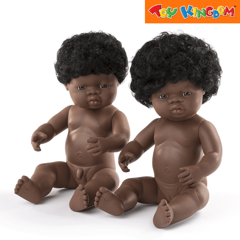 Miniland African Boy 38 cm Baby Doll