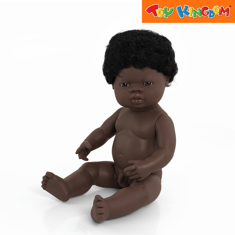 Miniland African Boy 38 cm Baby Doll