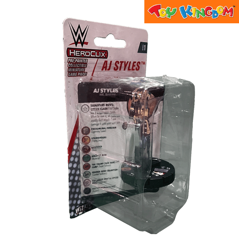 Wizkids Heroclix WWE Aj Styles Miniature Figure