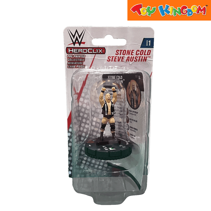 Wizkids Heroclix WWE Stone Cold Steve Austin Miniature Figure