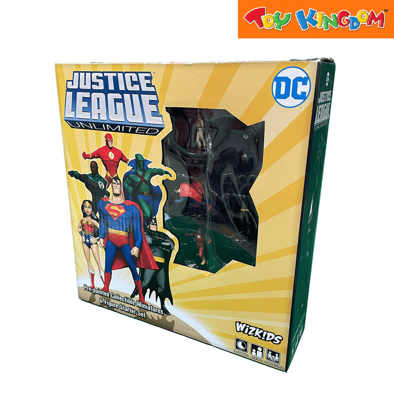Wizkids DC Justice League Heroclix Unlimited Startert Set Miniature Figure Set