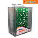 Oakie Doakie Dice D6 Transluscent Green 36 pcs 12 mm Dice Set