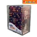 Oakie Doakie Dice D6 Amethyst 12 pcs 16 mm Dice Set