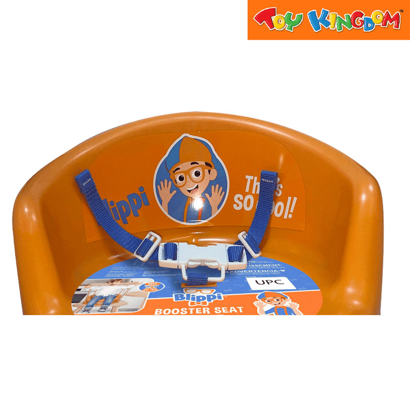 Blippi Orange Booster Seat