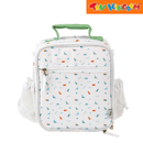 Citron Super Duper Dino Lunch Backpack with Side Bottle Pockets